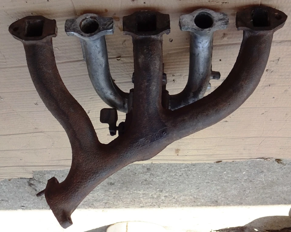 DATSUN 720 MODELO 1979 MOTOR 85 J16 J15 COLECTOR DE ADMISIÓN Y ESCAPE USADO   Foto 4 de 4