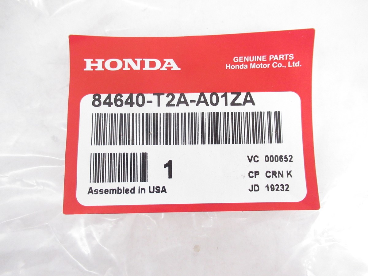 Genuine OEM Honda 84640-T2A-A01ZA Rear Panel Trim Lining *Nh167L