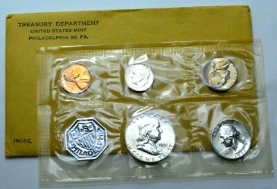 【応相談】USA アメリカ合衆国 1961年 アンティーク ミントセット 応相談】USA アメリカ合衆国 1961年 アンティーク ミントセット 応相談