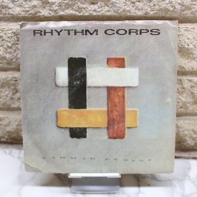 Rhythm Corps Common Ground 45 Vinyl Record VG+ W/ Pic Sleeve