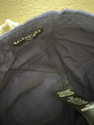 Balenciaga Campaign Hat Bleu Pacifique OS Large | eBay display picture 1