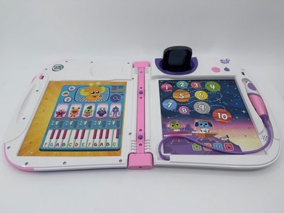 Leapfrog Leapstart 3D Learning Game Console System Pink Purple Tested Working