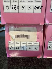 Russian Pointe Shoes Model P, Size 40, Width 4, Vamp 2, Shank MS