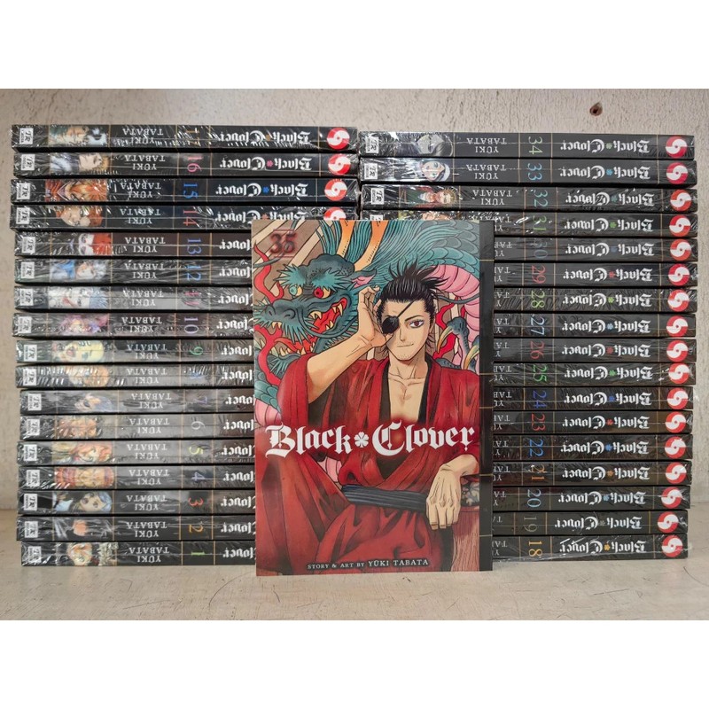 Black Clover Manga Volume 1-36  COMPLETE FULL SET  Comic English Version-DHL