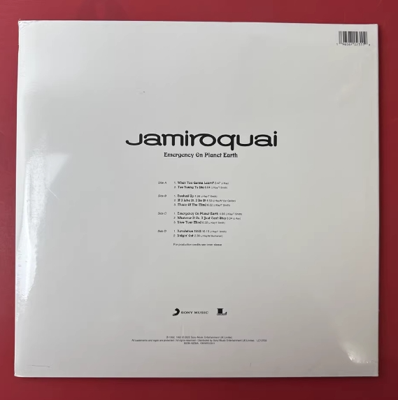 Jamiroquai – Emergency On Planet Earth 196587023119 EU Clear Vinyl