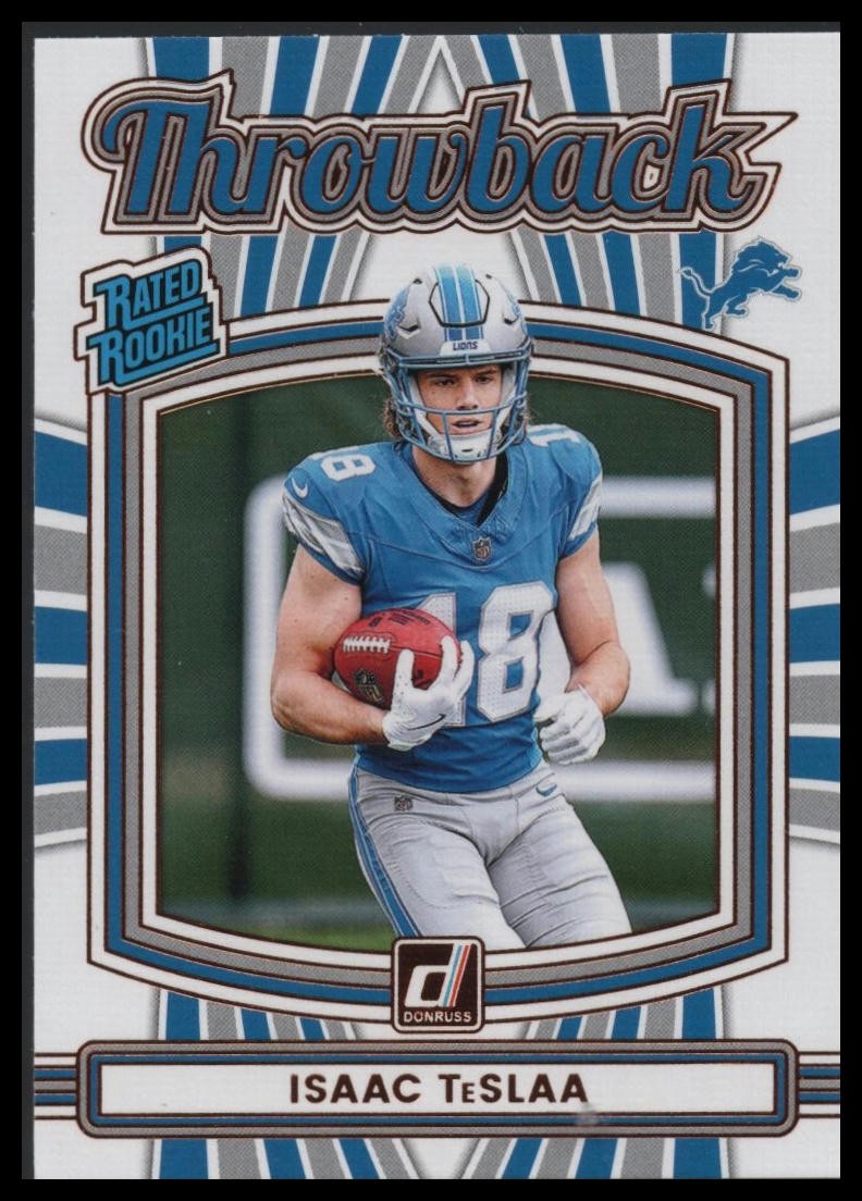 2025 Donruss #22 Isaac TeSlaa Rated Rookies Throwback