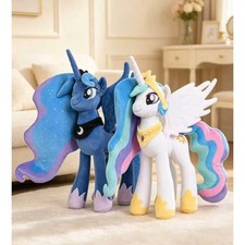 1PCS Reesee  My Little Pony Princess Celestia  Princess Luna 18" Plush Doll