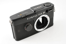  Excellent Olympus PEN FT Black Half Frame Film Camera Tested Working