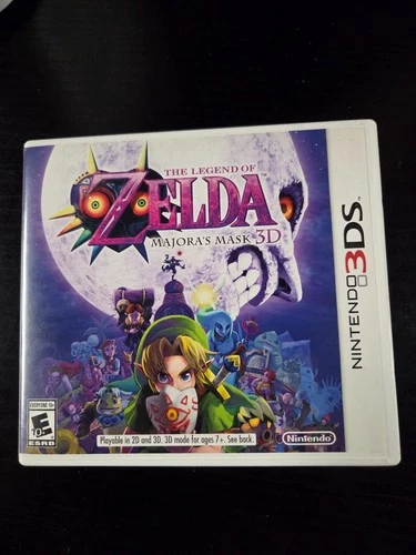 The Legend of Zelda: Majora's Mask 3D (Nintendo 3DS, 2015) CIB Authentic