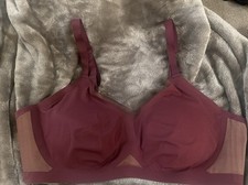 HoneyLove Crossover Wireless Seamless Support Comfort Bra Size 3X Color Fig