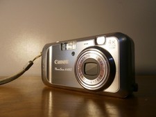Canon PowerShot A460 Digital Camera 5MP 4x Optical Zoom Compact Silver