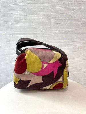 EMILIO PUCCI バケツバッグ Emilio Pucci Vanity Pouch Cosmetic Bag 20cm 7.87in Vintage Rare