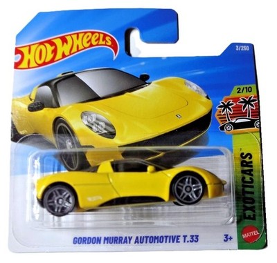 Hot Wheels GORDON MURRAY AUTOMOTIVE T.33 2026 HW EXOTICS #3 gelb NEUWERTIG
