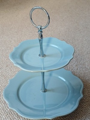 Laura Ashley Kuchenständer Retro Style zweistufig - sehr guter Zustand