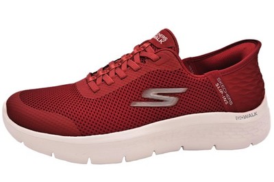 Skechers Slip-Ins Sneaker Rot 124836 RED Damen Schuhe