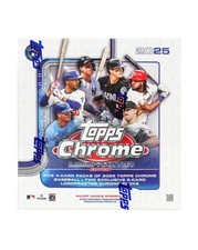 2025 Topps Chrome Baseball Logofractor Edition Mega Box - NEW/FACTORY SEALED