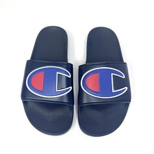 Champion IPO-R Men's Comfort Logo Slide Sandals Navy Blue US 8 UK 7 EU 41