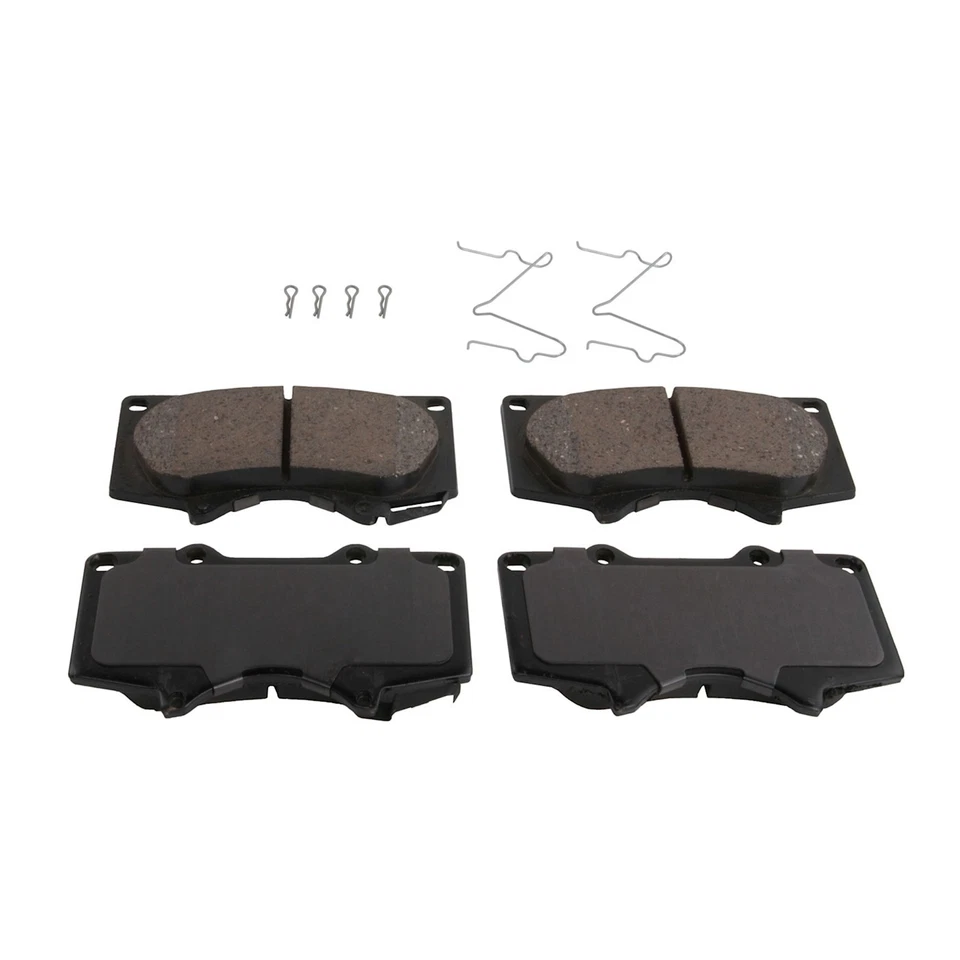 Rotor de freno delantero y pastilla para 05-23 Toyota Tacoma 03-09 4Runner 07-14 FJ Cruiser Foto 2 de 4