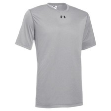 Men's Under Armour Locker 2.0 Short Sleeve Crew Neck T-Shirt, True Grey Heather