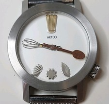 AKTEO RARE Designer Cuisine Chef 1990s Wrist ...
