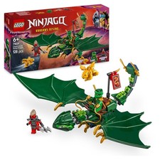 LEGO NINJAGO Lloyds groene bosdraak, Draak Speelgoed voor Kinderen met 2 Minifig
