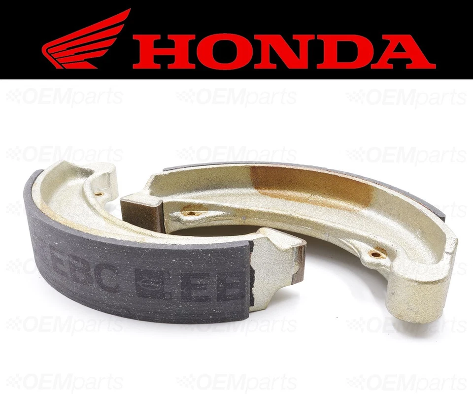 Set of (2) Honda FRONT Brake Shoes #45120-354-670 (See Fitment Chart) Foto 3 de 4
