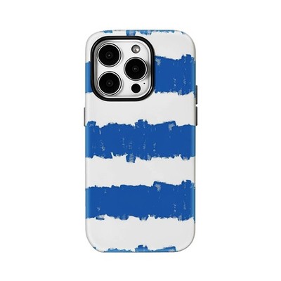 Brush Stroke Stripes Case for Apple iPhone 17 16 15 14 13 12 11 Pro Max Plus Air