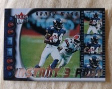 Randy Moss 2000 Ultra NFL Instant 3 Play Insert Card #6 Minnesota Vikings 