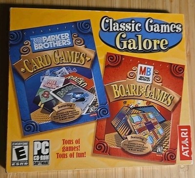 Classic Games Galore PC *BUY 2 GET 1 FREE* 2004 New Sealed 