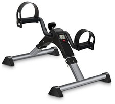 Under Desk Bike Pedal Exerciser, Upper Lower Peddler Exerciser for Seniors