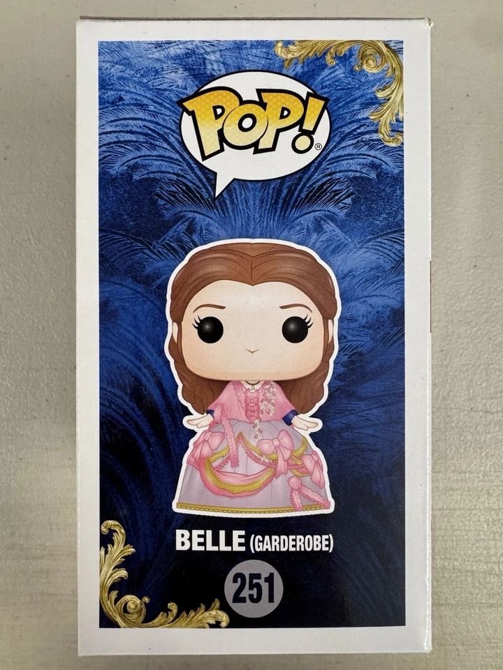 Bella (Garderobe) 251 ~ Disney: La Bella y la Bestia ~ Vinilo Funko Pop + PROTECTOR Foto 4 de 4