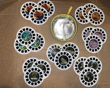 Vintage View Master Case And View Master Reels Set Of 7 21 Reels Total 