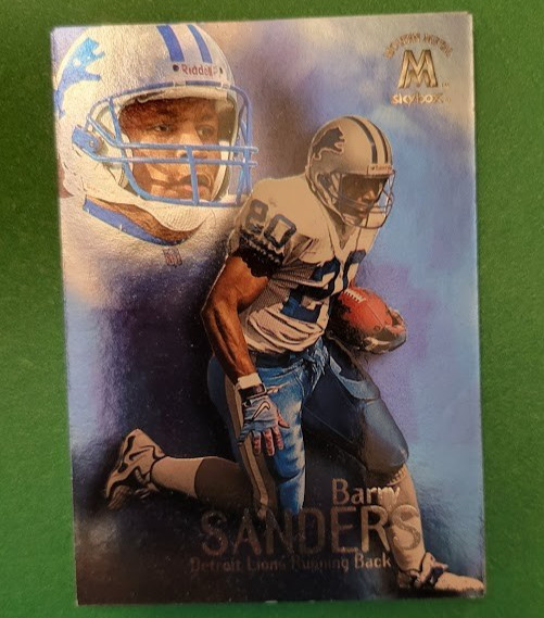 Barry Sanders 1999 SkyBox Molten Metal #11 Detroit Lions