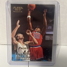 1996-97 Fleer Ben Wallace Rookie RC #268 Bullets