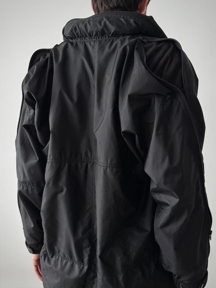 1990s Vintage Final Home Post Apocalyptic Survival Nylon Coat Size S - Image 4 of 4