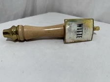 Ommegang Witte Beer Tap Handle
