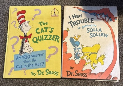 Dr. Seuss I Had Trouble in Getting to Solla Sollew & the Cats Quizzer