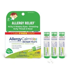 AllergyCalm Kids, 2+ Years, 3 Tubes, 80 Pellets Each