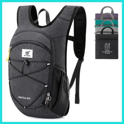 15L/20L Foldable Hiking Backpack Lightweight Packable Travel Daypack with Che...