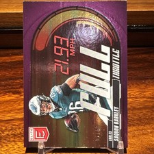 2025 Donruss Elite Saquon Barkley Purple Full Throttle /49 Philadelphia Eagles