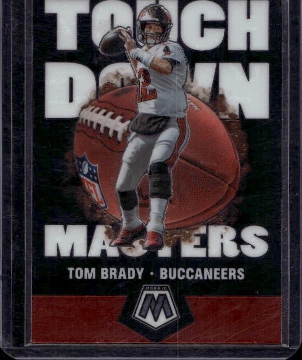 2020 Panini Mosaic #TM2 Tom Brady Touchdown Masters