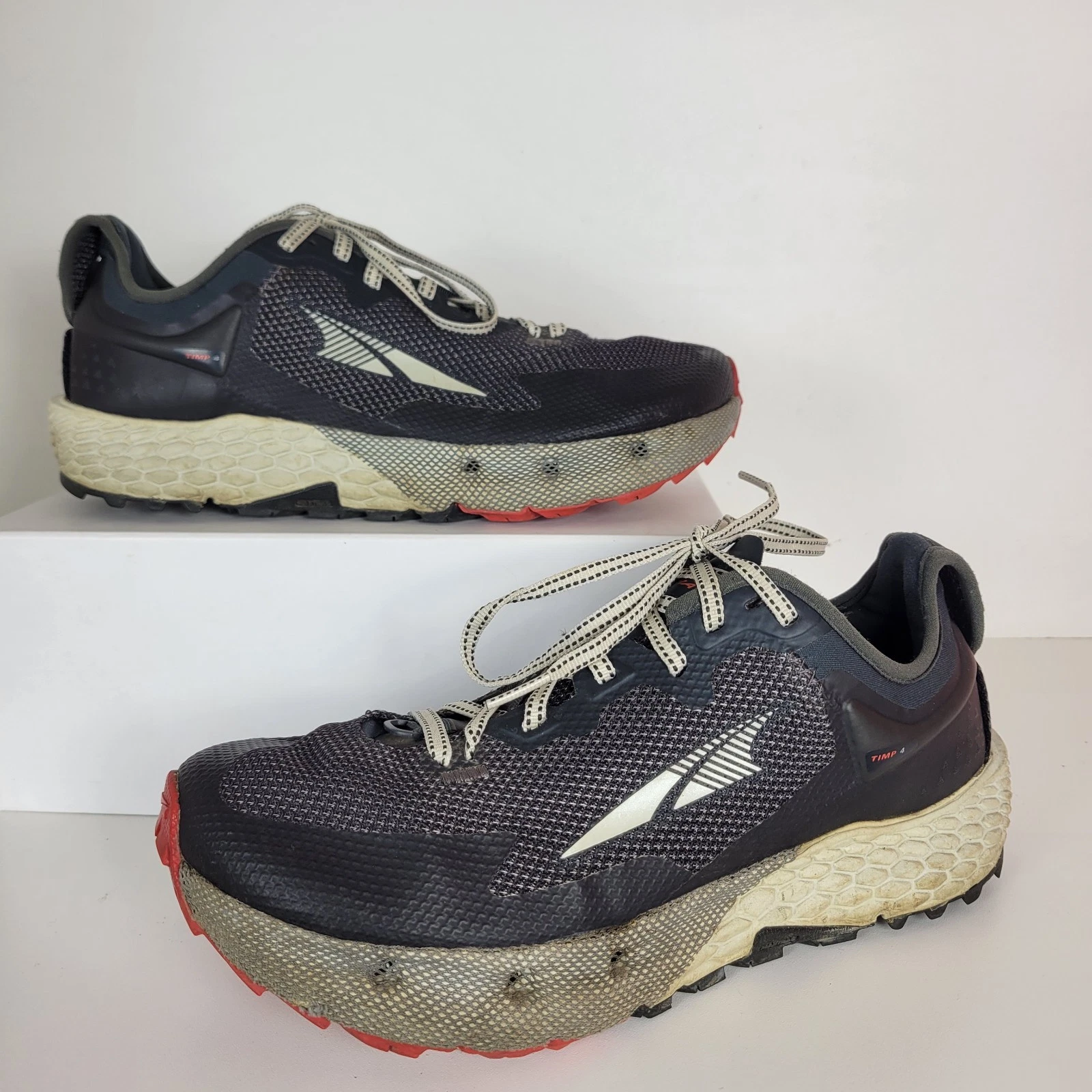 Altra Timp 4 Shoes Mens Size 8 Gray Trail Running AL0A547J000 Zero Drop
