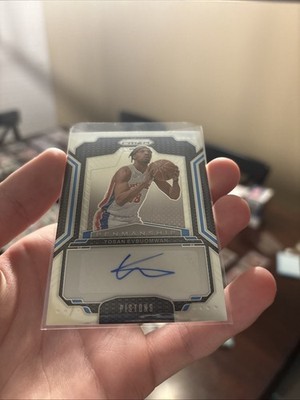 2024-25 Panini Prizm - Auto Tosan Evbuomwan #PNM-TSN