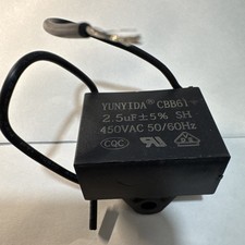 Condensatore Di Avviamento Motore Monofase 25 UF 450V - Per Pompe E Motori Elettrici - Inco