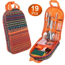 Camping Cooking Utensils Set Kitchenware Cookware Equipment Outdoor Gear Kit