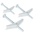 26 Pcs Heavy Duty Drywall Anchors and Screws,Toggle Bolts and Wing Nuts Set, Hol