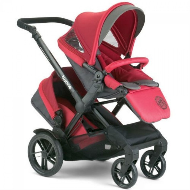 jane twone double pram
