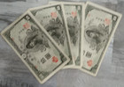 1945 Japanese 10 Yen Note - World War II - Currency - Bank Note - Lot of 4 — photo 3