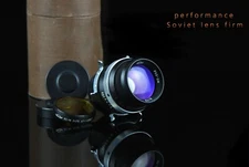  Soviet film lens RO2 - 2M OKS 1 - 75 - 1 Film camera KONVAS Mount OCT 18