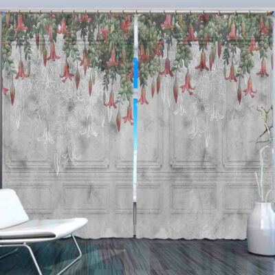 Black Squirrel Sky Star 3D Curtain Blockout Photo Printing Curtains Drape Fabric
